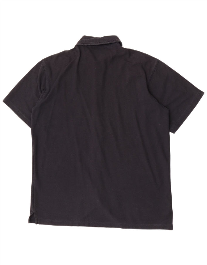 Carrera Camisa masculina de manga curta grande preta