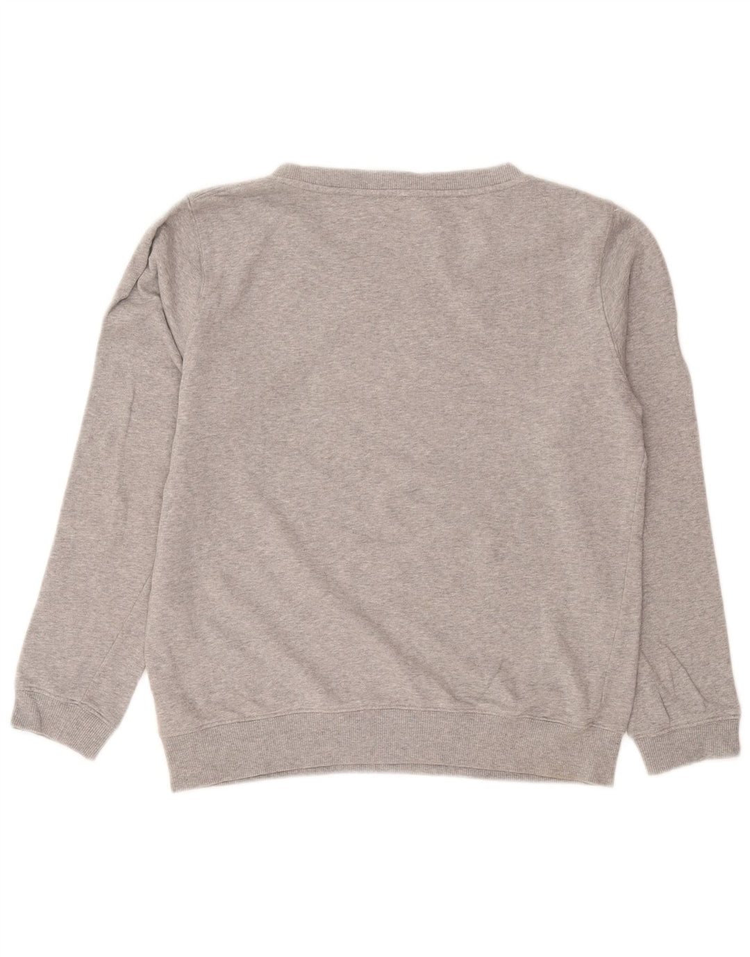 Diesel masculino moletom gráfico jumper pequeno algodão cinza