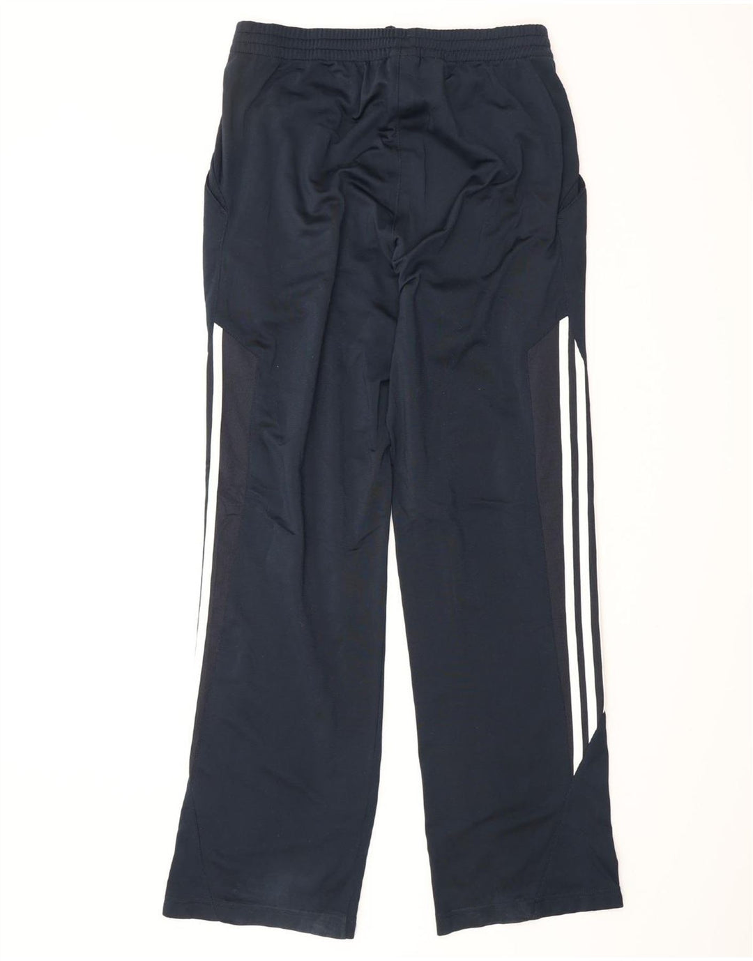 Calças de treino masculinas ADIDAS UK 38/40 médio azul marinho