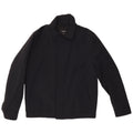 Jaqueta bomber masculina Reiss UK 40 grande poliéster preto