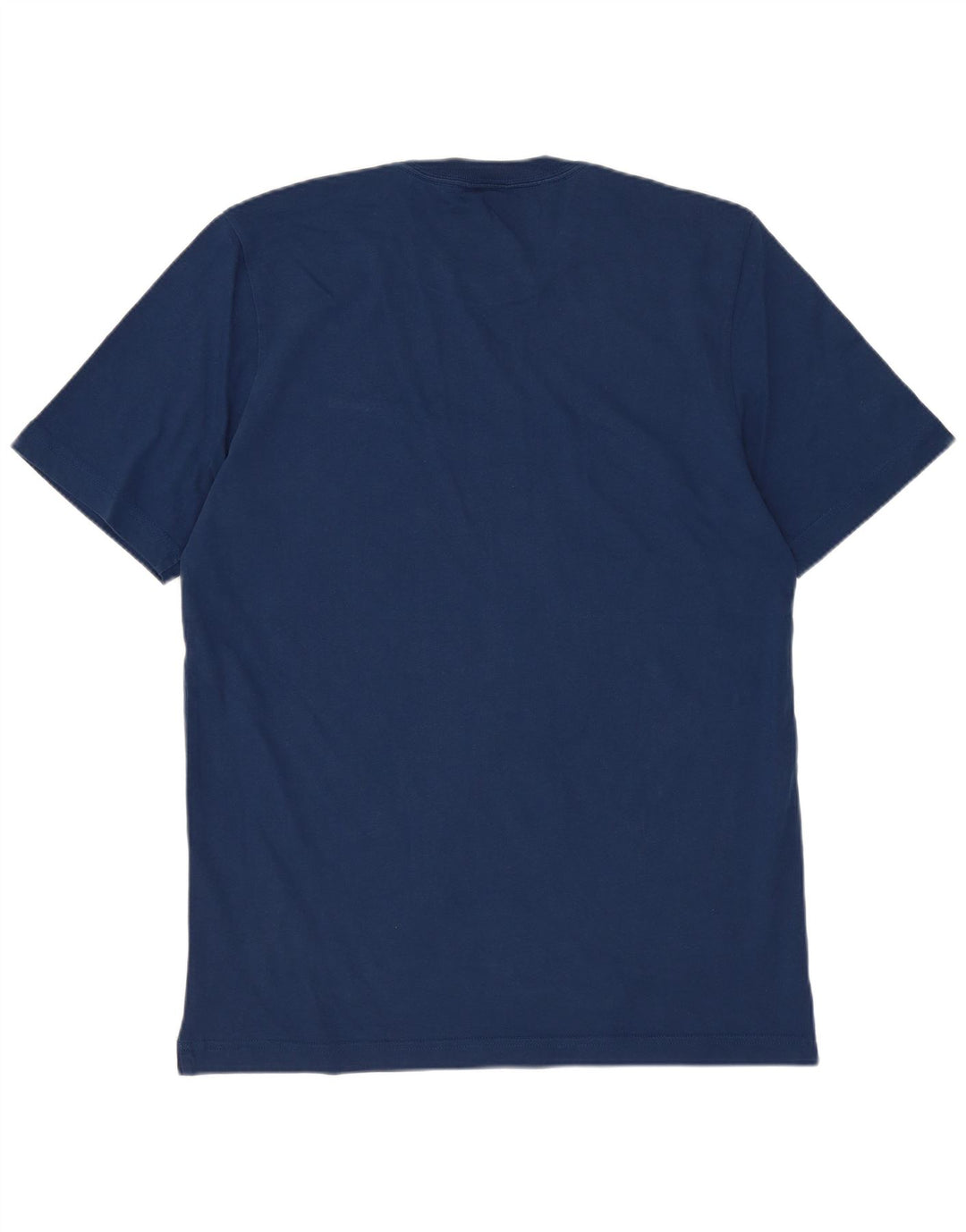 Adidas Mens Camiseta Top Pequeno Algodão Azul Marinho