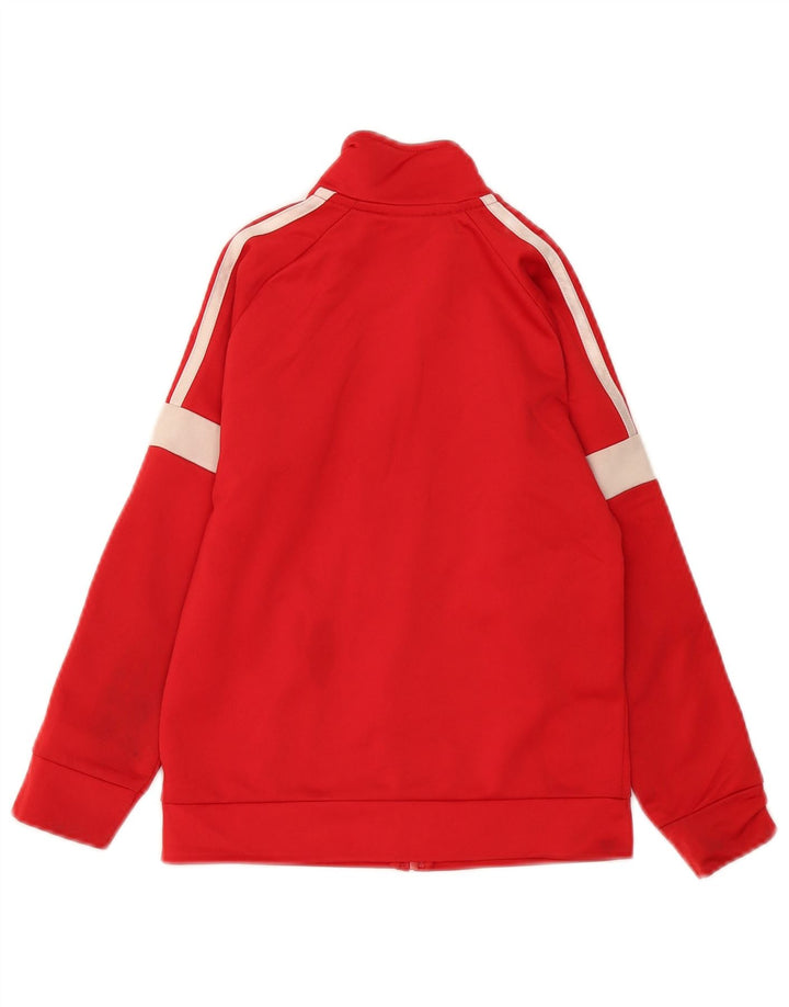 Jaqueta Adidas Meninos Treino Top 6-7 Anos Vermelho Colorblock