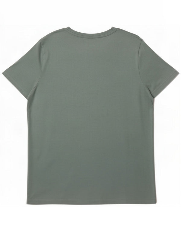 Camiseta feminina gráfica Mountain Warehouse UK 16 grande algodão verde