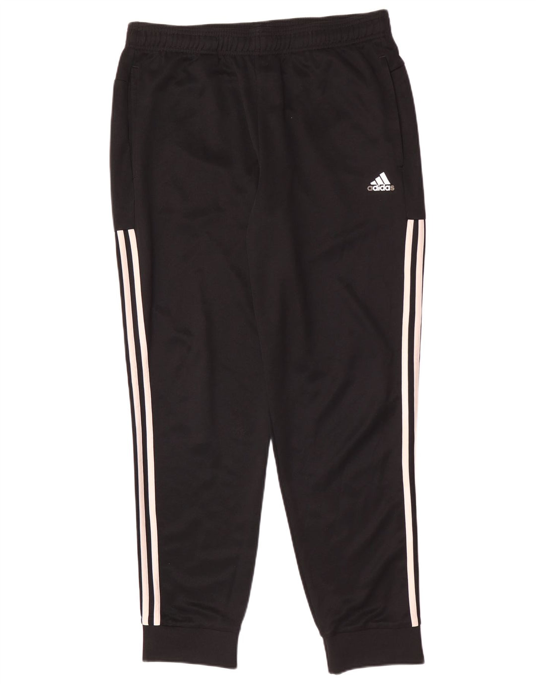 Adidas Mens Treino Calças Joggers Grande Poliéster Preto