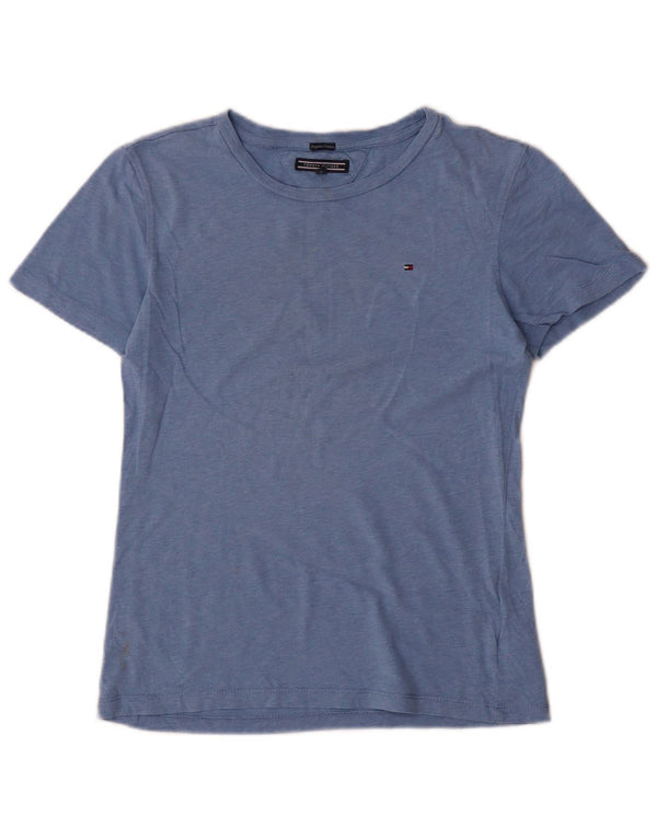 Camiseta Tommy Hilfiger Meninos 11-12 Anos Azul Algodão
