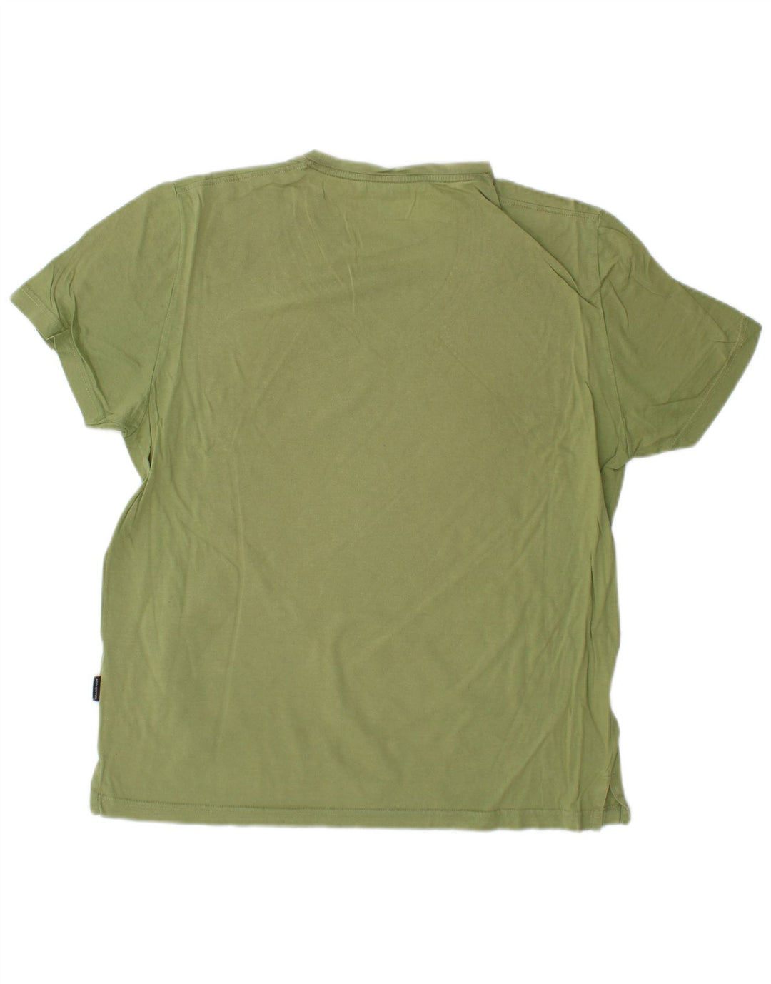 Camiseta feminina AQUASCUTUM UK 14 algodão verde médio