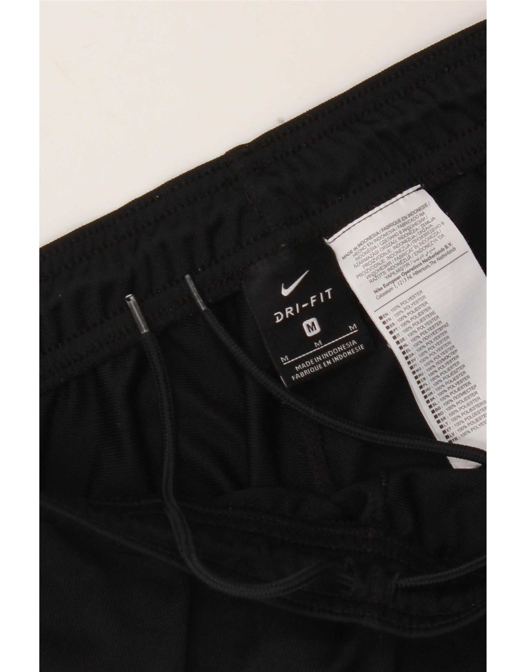 Calça Nike Masculina Dri Fit Treino Médio Preto Poliéster