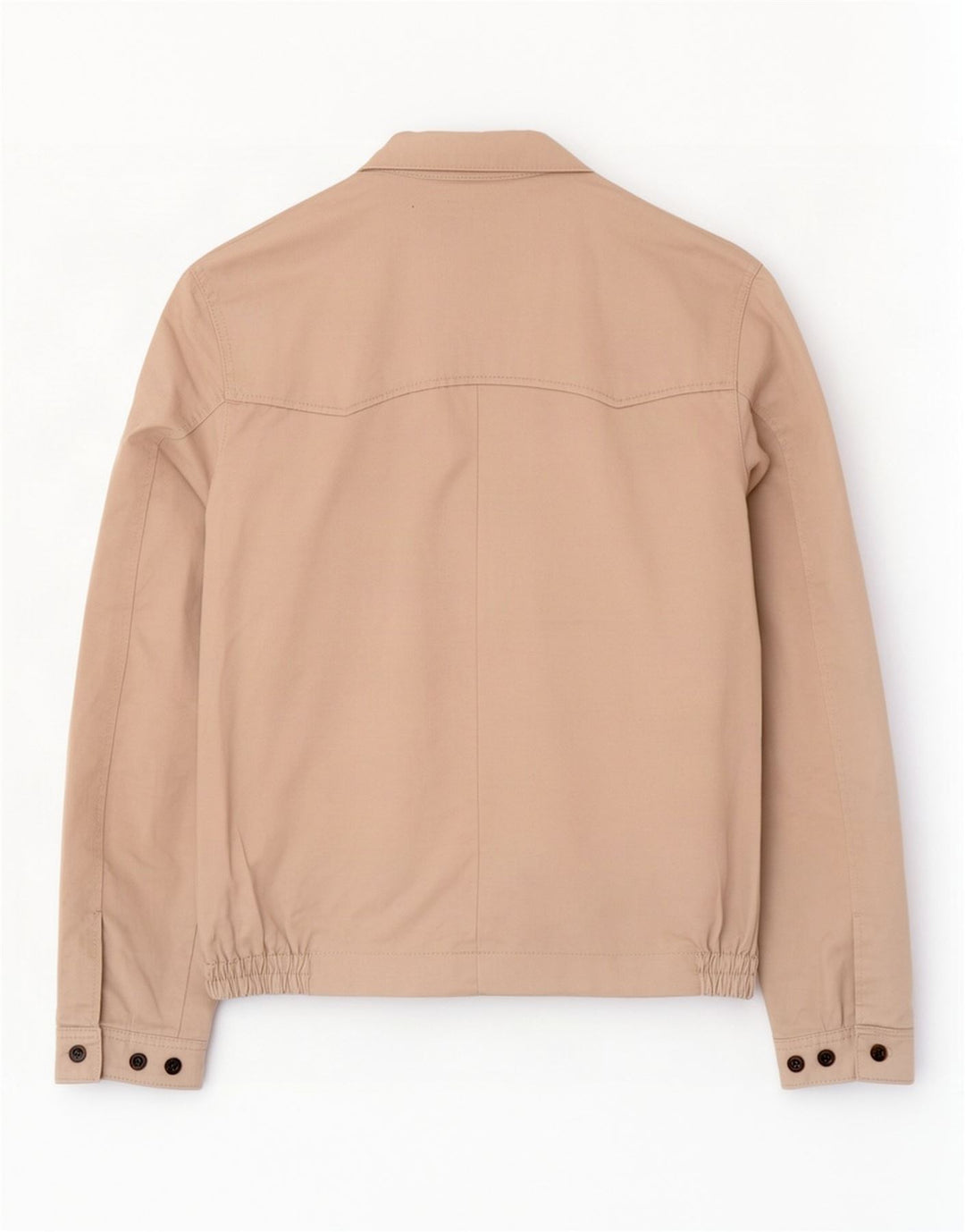 Jaqueta bomber masculina Marks & Spencer Blue Harbor Reino Unido 38 algodão bege médio