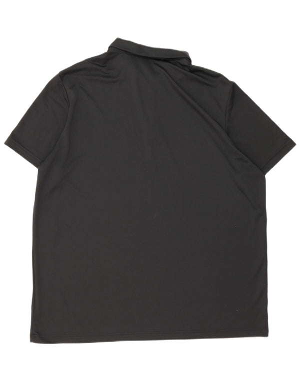 Adidas Mens Aeroready Polo Shirt 2XL Preto Poliéster