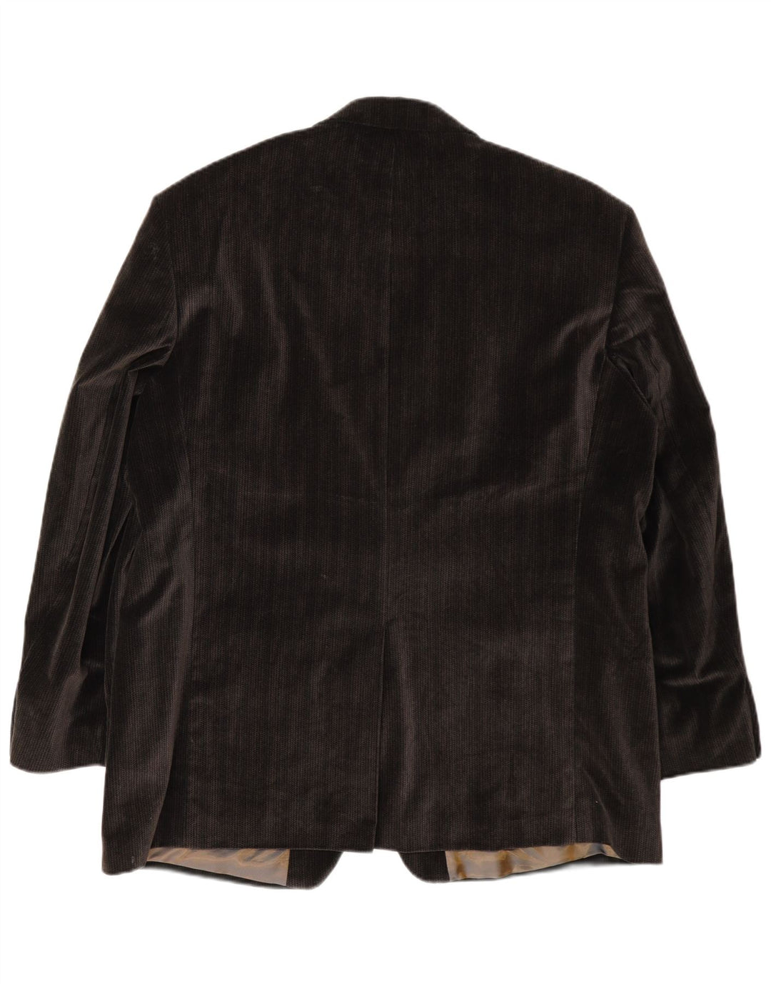 Bogart Jaqueta blazer masculina de veludo cotelê com 2 botões Reino Unido 40 grande marrom