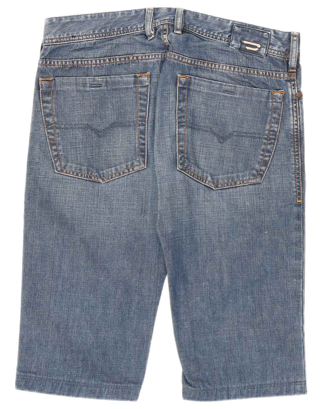 Shorts jeans masculino diesel W31 algodão azul médio