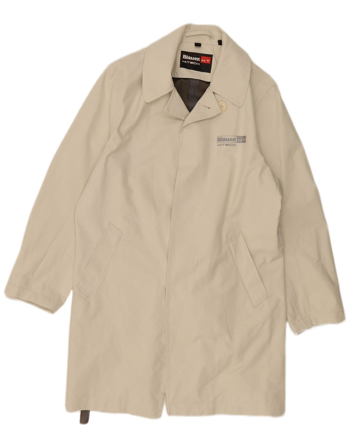 Sobretudo masculino Blauer UK 40 grande branco