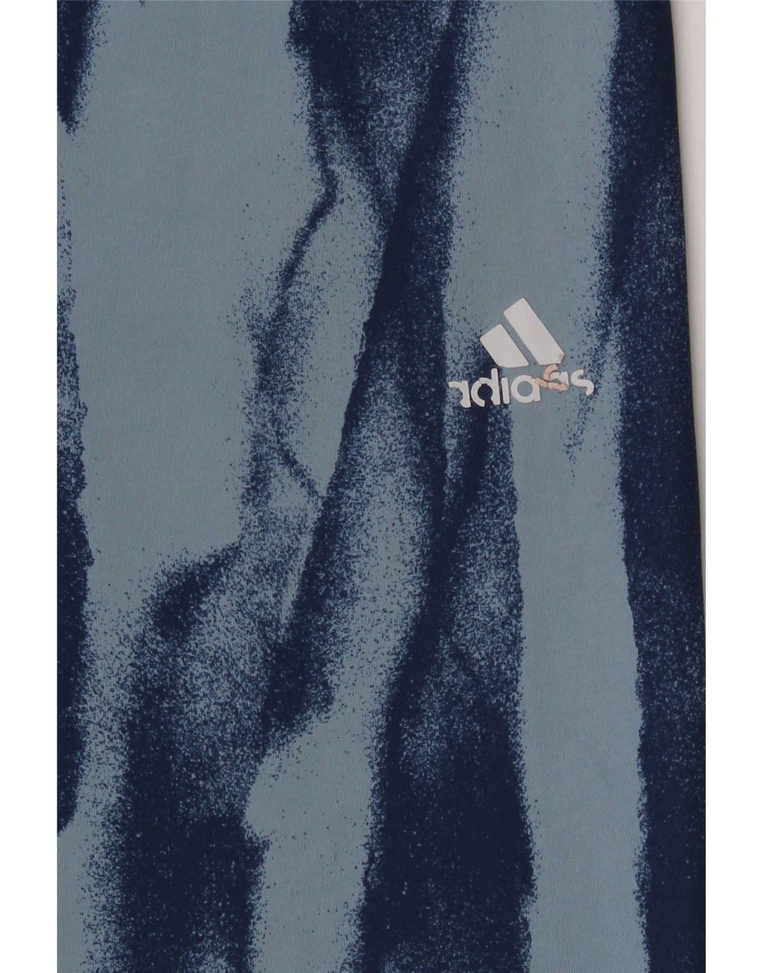 Leggings Adidas Feminino Climalite Abstract Pattern UK 16/18 Grande Azul