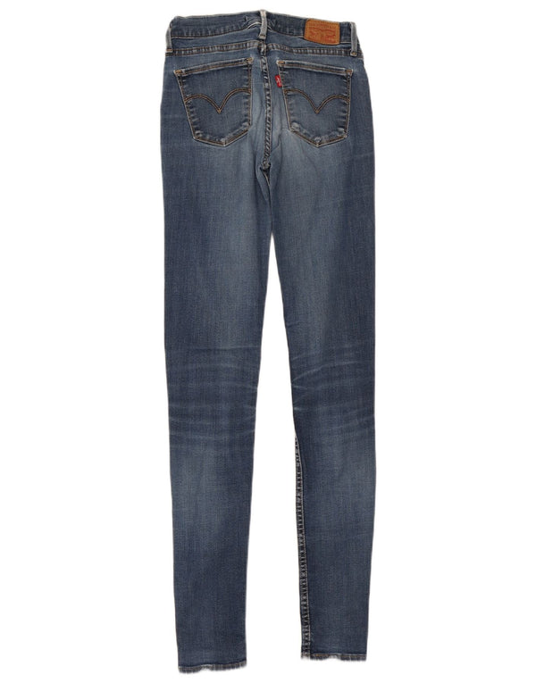 Jeans super skinny feminino Levi's W25 L32 algodão azul