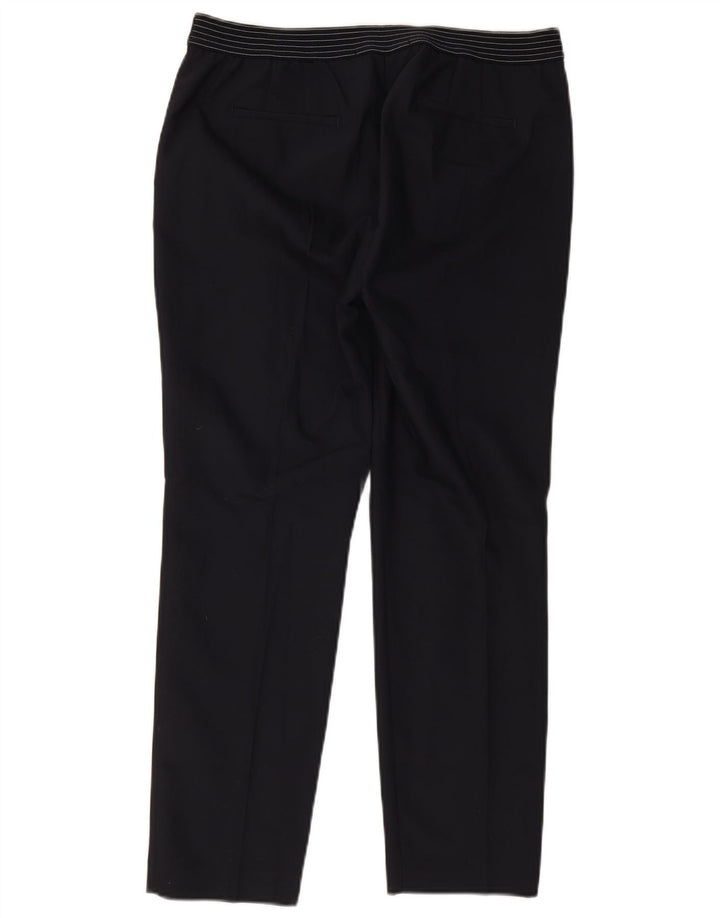 Zara Calça Slim Feminina XL W32 L28 Azul Marinho