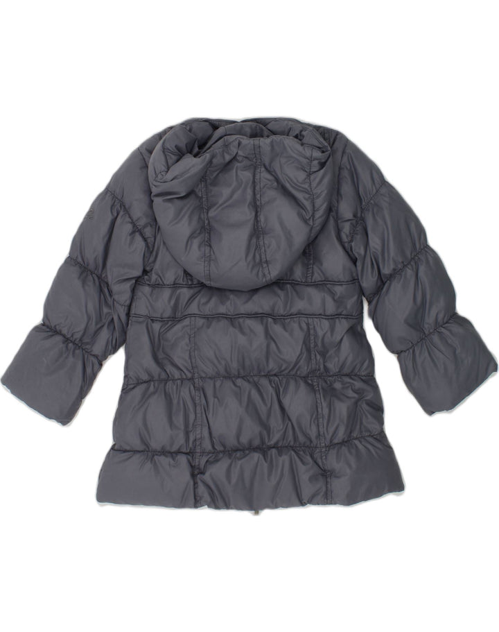 LIU JO Baby Girls Hooded Padded Coat 18-24 Months Grey Nylon | Vintage Liu Jo | Thrift | Second-Hand Liu Jo | Used Clothing | Messina Hembry 