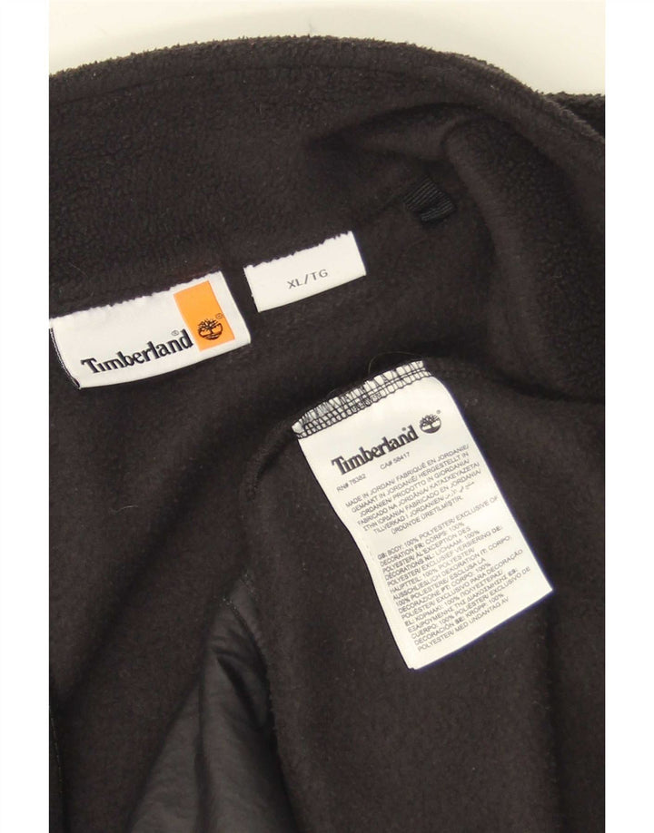 Jaqueta de lã masculina Timberland XL poliéster preto