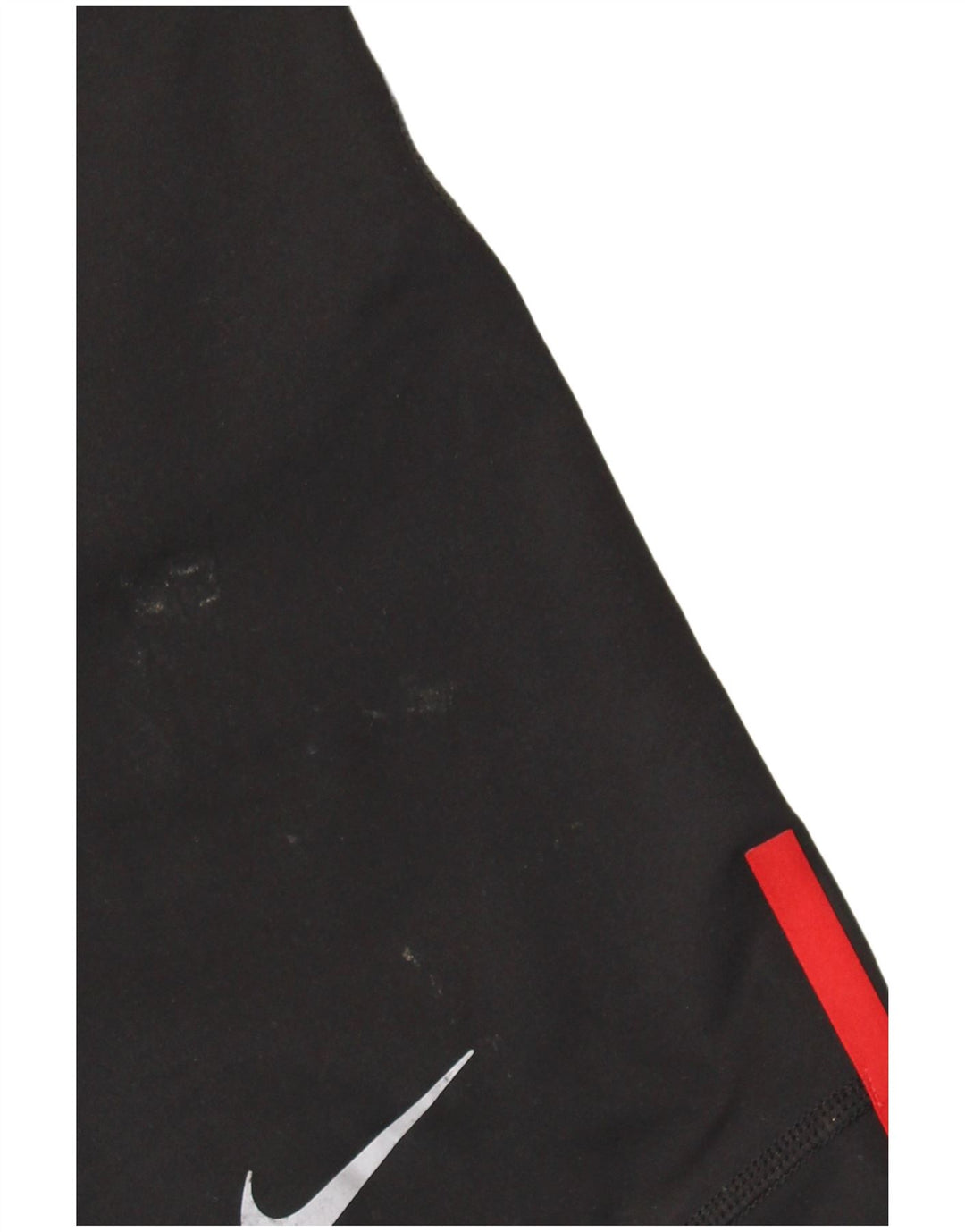 Shorts esportivos femininos Nike Dri Fit UK 12 médio preto colorblock poliéster