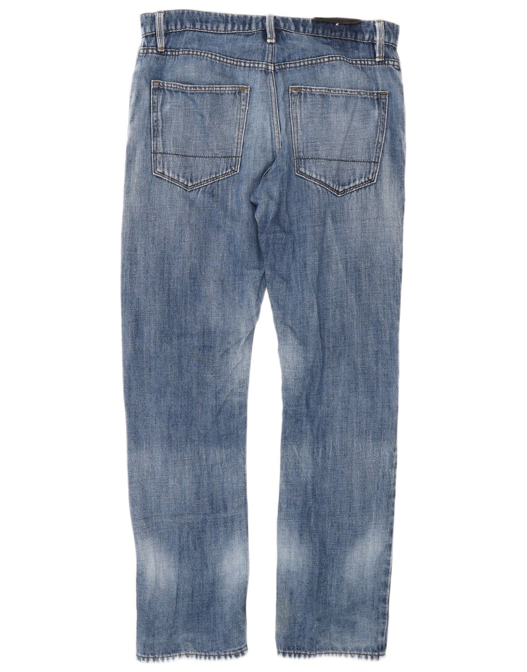 Jeans retos masculinos Marks & Spencer W32 L31 algodão azul