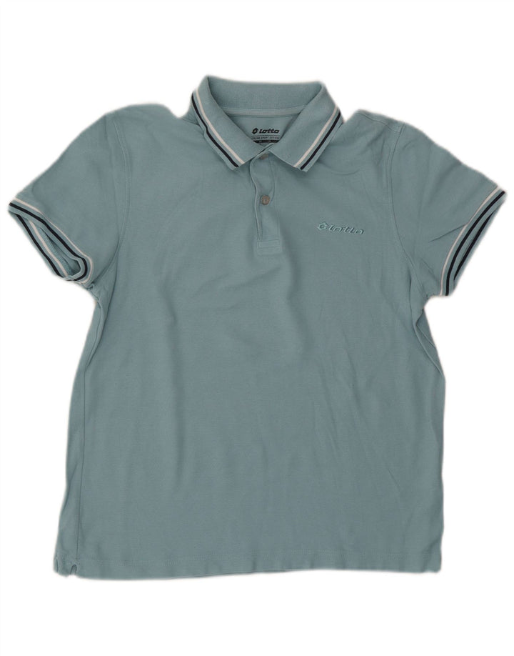 Camisa polo masculina Lotto XS listrada azul