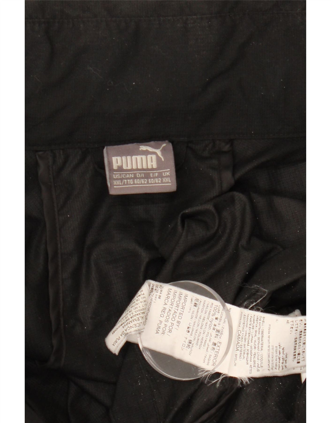 PUMA Mens Treino Top Jaqueta 2XL Preto Nylon