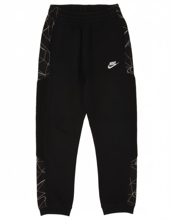 Calça de treino Nike Boys Joggers 12-13 anos grande preto geométrico