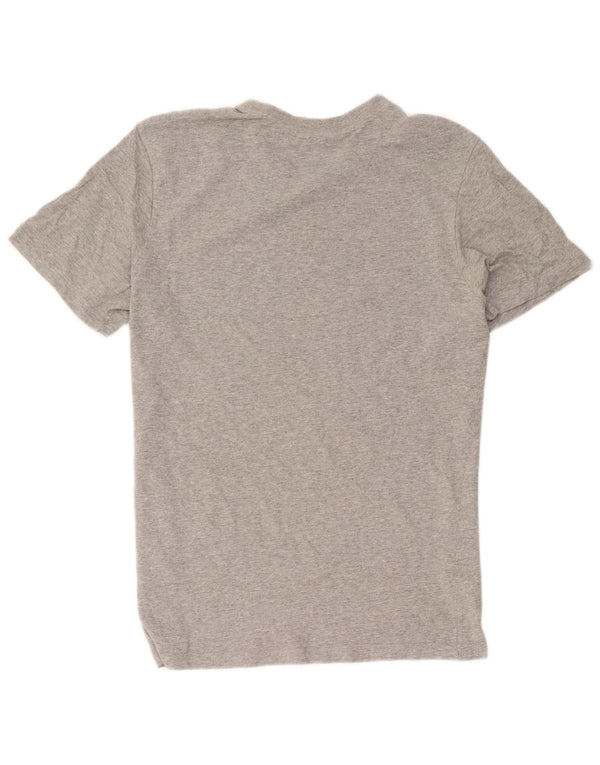 Camiseta gráfica masculina Nike grande algodão cinza