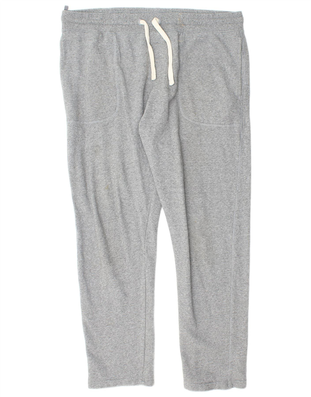 Calça de treino masculina MARKS & SPENCER XL cinza manchado de algodão