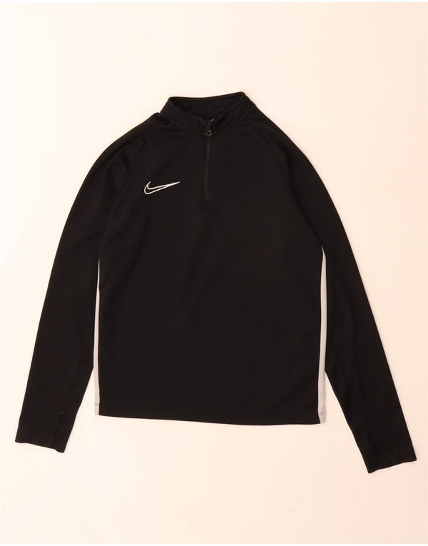 Moletom Nike Boys Dri Fit Jumper 10-11 Anos Médio Preto Colourblock