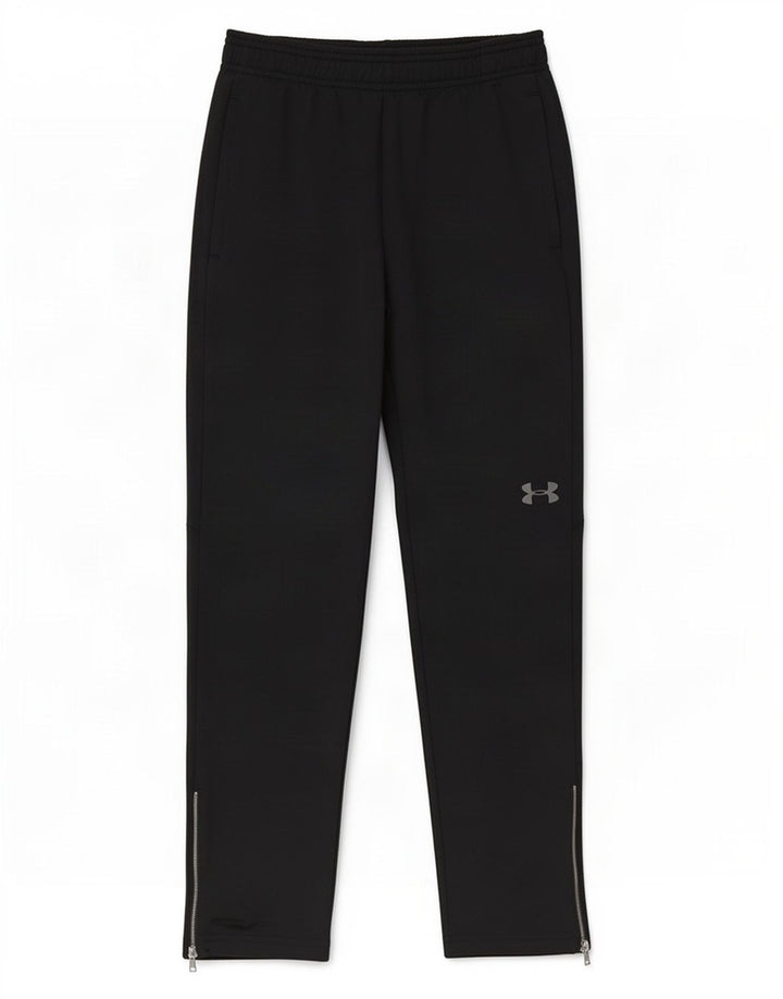 Calça de treino Under Armour Boys 9-10 anos médio preto poliéster
