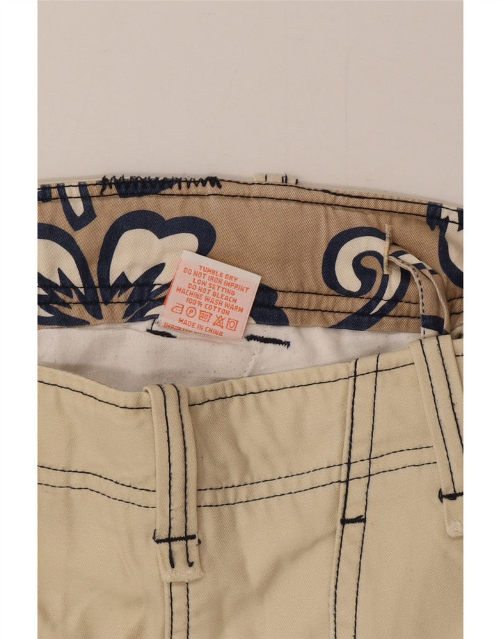 Shorts cargo masculino Sundek W31 algodão bege médio