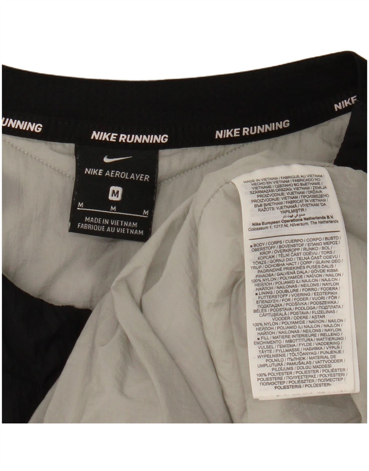 Colete acolchoado feminino Nike UK 14 médio preto nylon