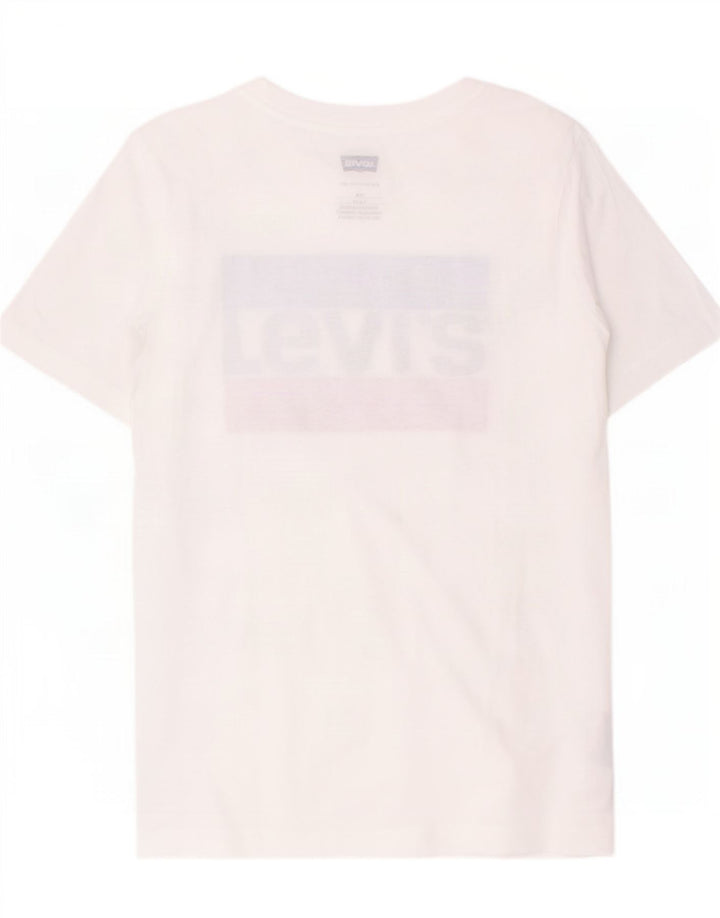 Camiseta Levi's Boys Graphic 15-16 Anos Algodão Branco
