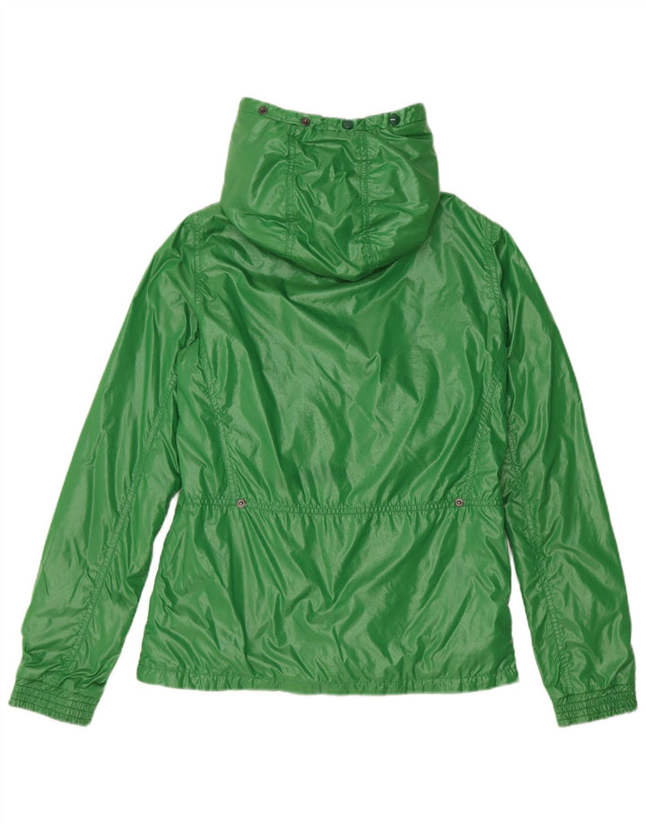 Jaqueta acolchoada com capuz feminino Duvetica IT 42 poliamida verde médio
