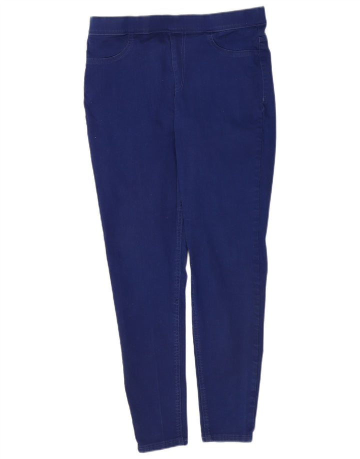 Jeans Marks & Spencer Regular Jegging Feminino Reino Unido 14 Grande W32 L27 Azul
