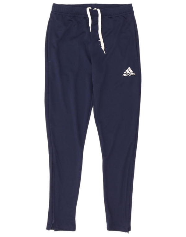 Calça de treino Adidas Aeroready masculina pequena azul marinho poliéster