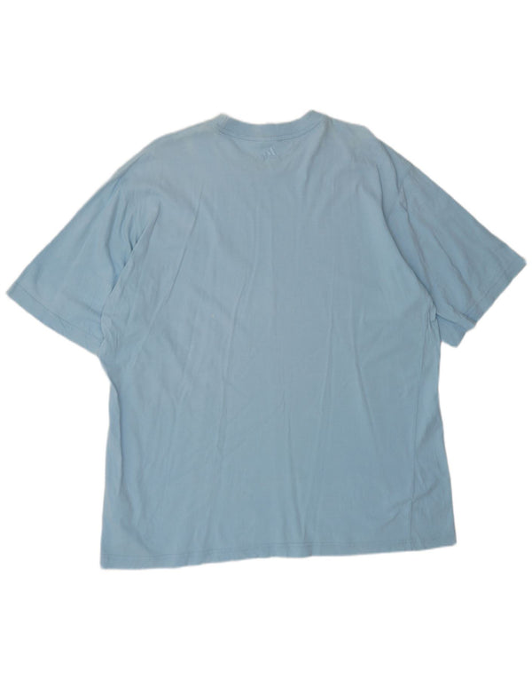 Camiseta masculina ADIDAS Top XL Azul Algodão
