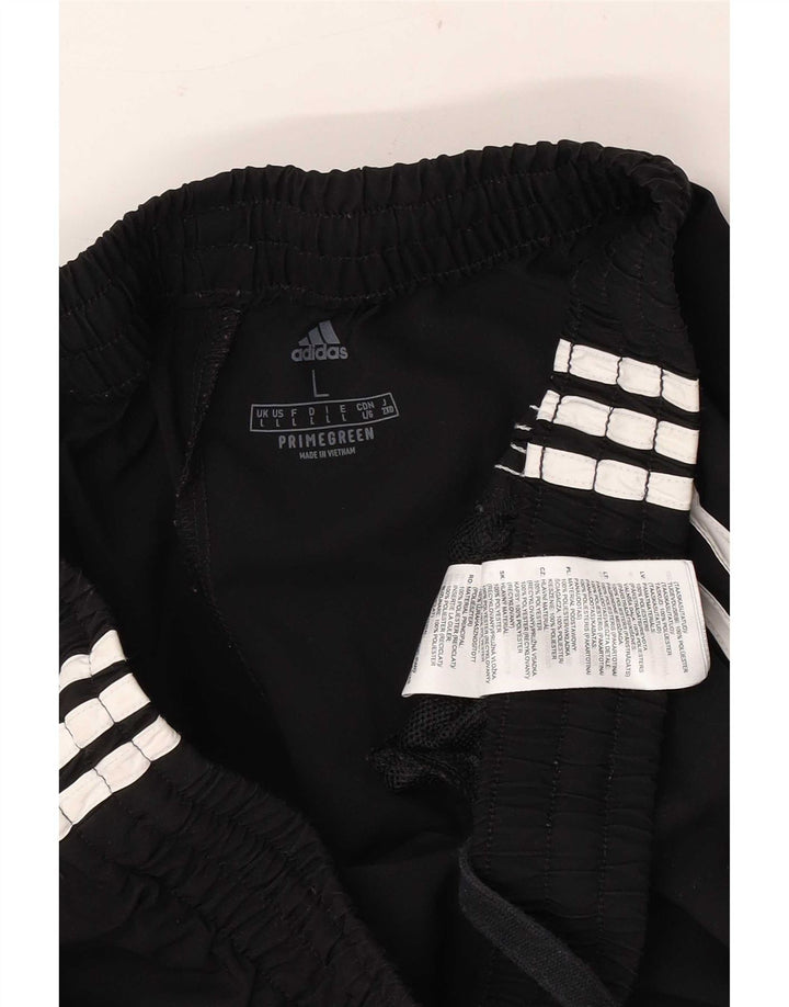 Adidas Mens Treino Calças Joggers Grande Poliéster Preto