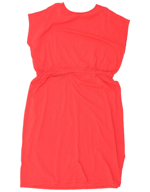 Vestido bainha feminino Joules UK 22 3XL algodão vermelho