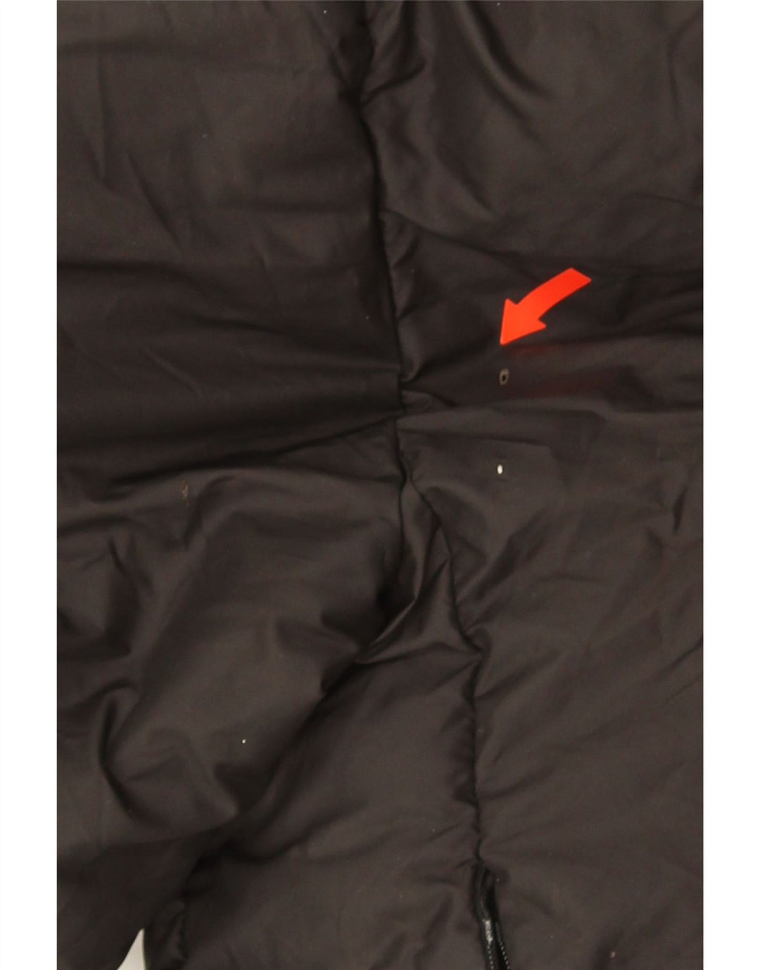 Zara Womens Crop Hooded Oversized Jaqueta Acolchoada Reino Unido 10 Pequeno Poliéster Preto