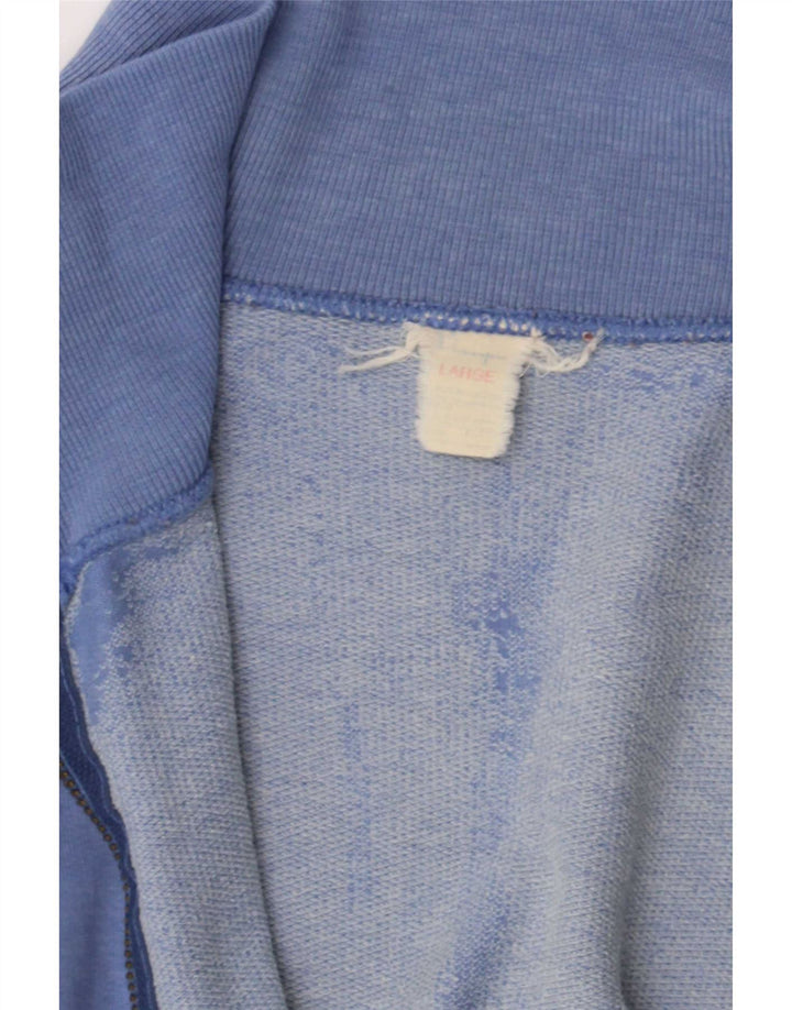 Champion feminino oversized gráfico agasalho top jaqueta reino unido 16 grande azul