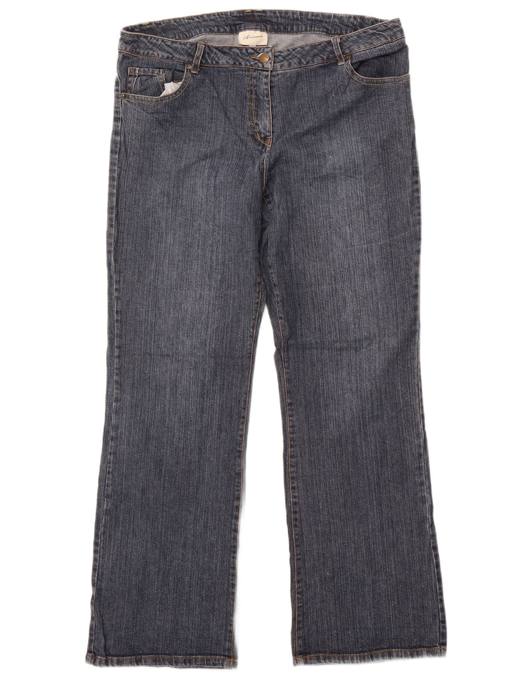 Jeans retos femininos Autograph UK 18 XL W38 L33 azul