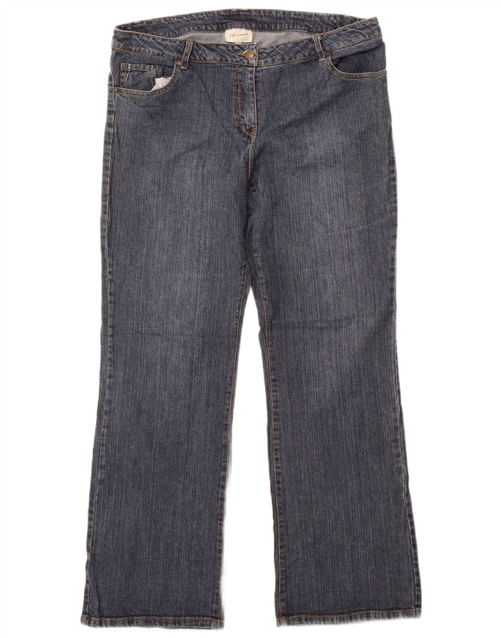 Jeans retos femininos Autograph UK 18 XL W38 L33 azul