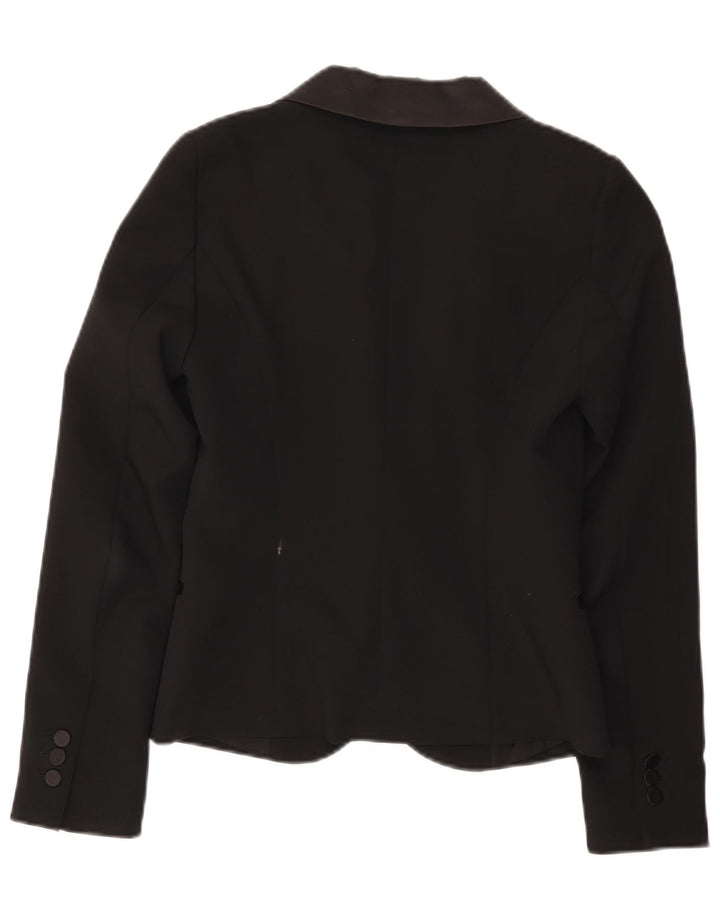 Jaqueta Blazer Feminina Benetton IT 40 Pequena Preta