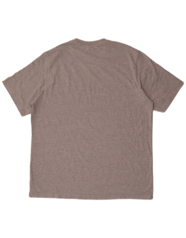 Camiseta gráfica masculina Champion 2XL algodão cinza