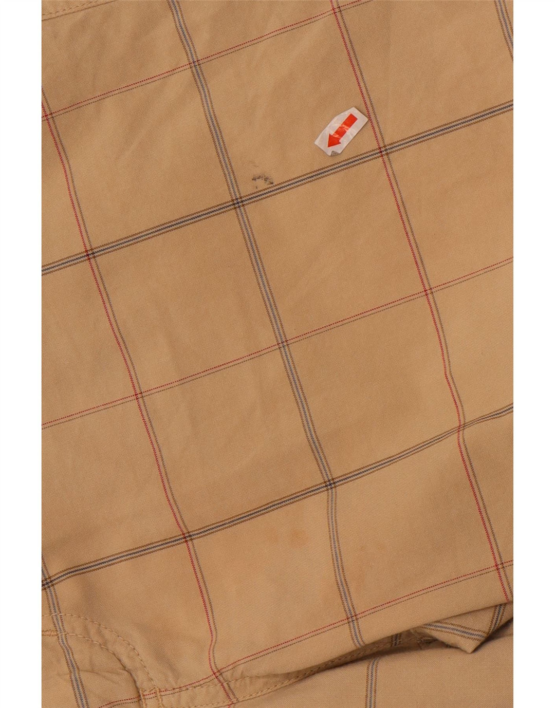 Shorts Chino Masculino Converse Médio W32 Algodão Xadrez Bege