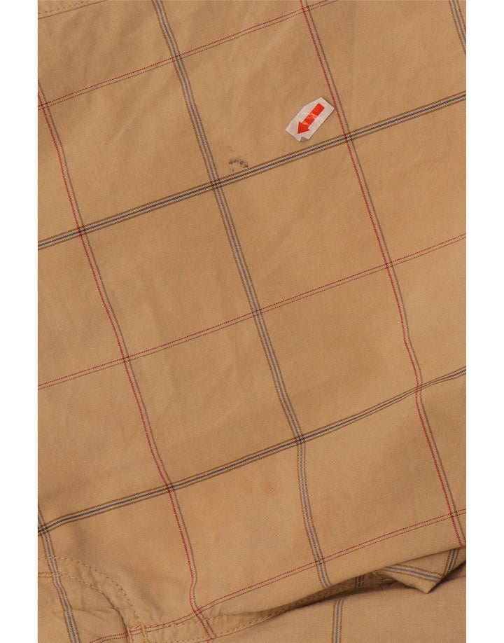 Shorts Chino Masculino Converse Médio W32 Algodão Xadrez Bege