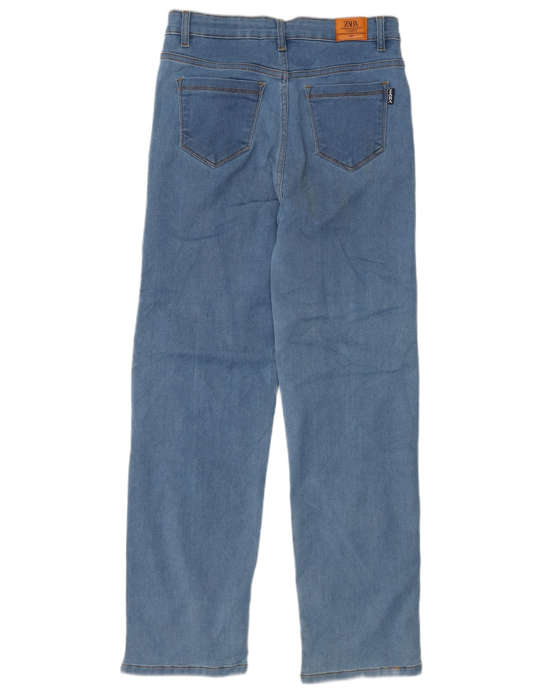 Zara Jeans retos masculinos W30 L29 algodão azul