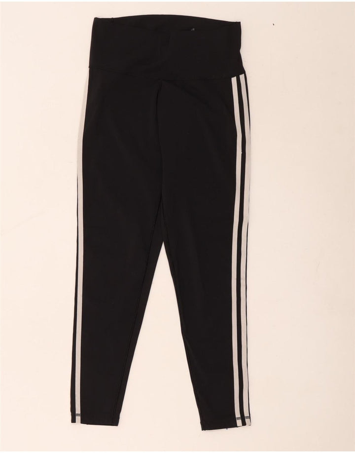 Leggings Adidas Femininas UK 12/14 Médio Preto