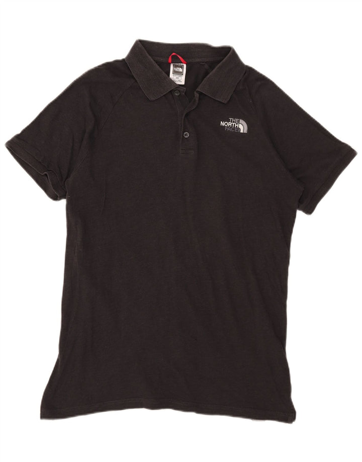 Camisa polo masculina The North Face cinza médio